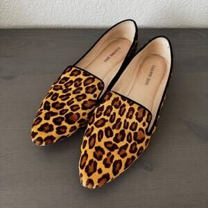Gianni Bini | Cheetah Print Hide Leather Loafers Size 7